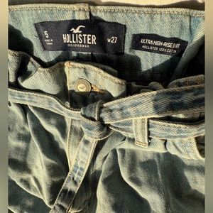 Hollister skirt denim size 5